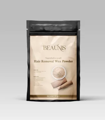 Sandalwood Painless Hair Removal Wax Powder